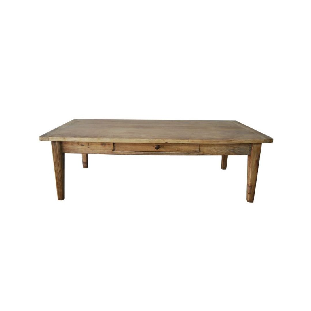 Reclaimed Elm 1 Drawer Coffee Table image 0